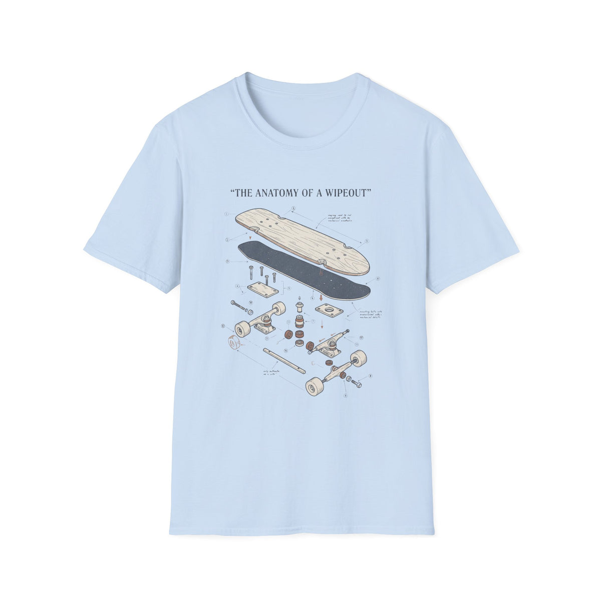 THE ANATOMY OF A WIPEOUT T-Shirt