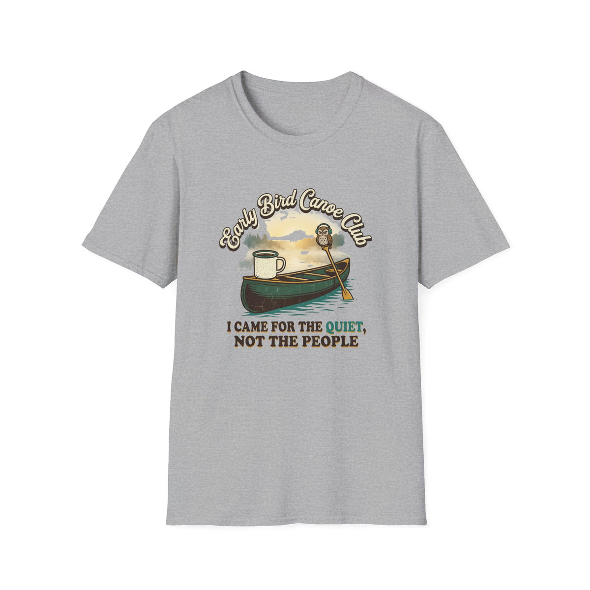 I Came For The Quiet, Not The People T-Shirt