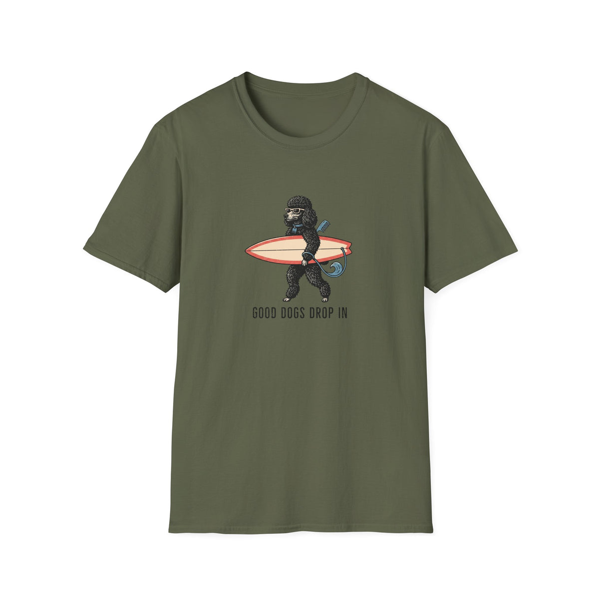 Good Dogs Drop In T-Shirt