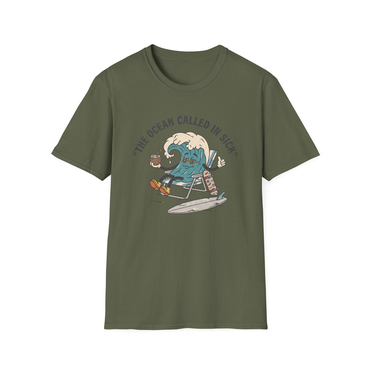 THE OCEAN CALLED IN SICK T-Shirt