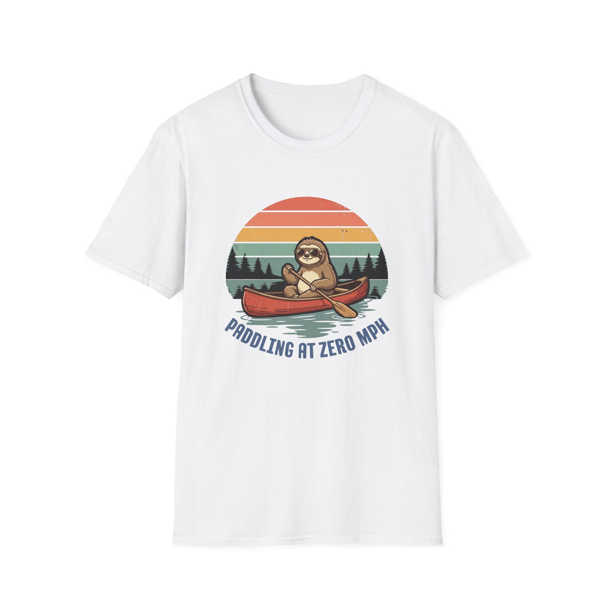 Paddling At Zero MPH T-Shirt
