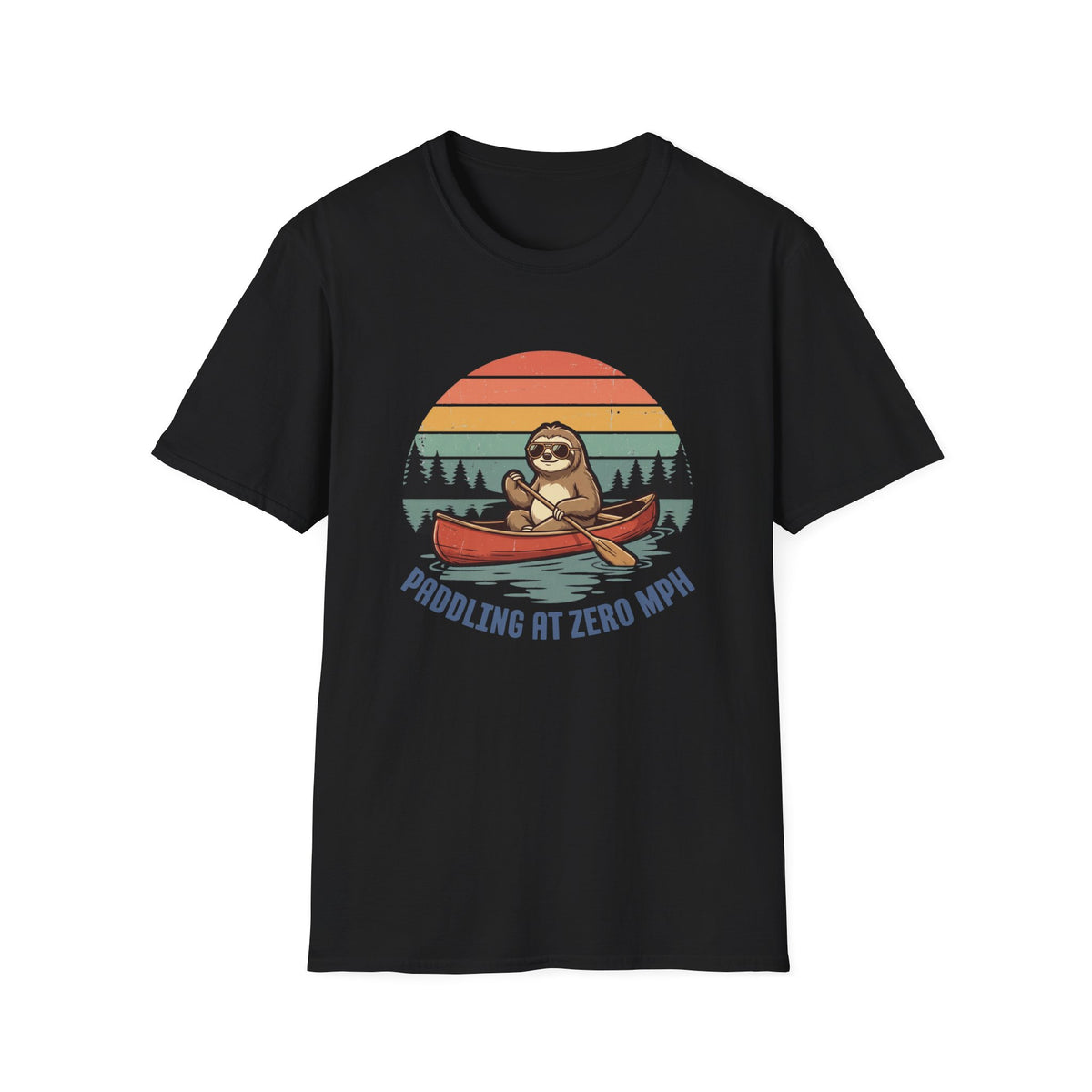 Paddling At Zero MPH T-Shirt