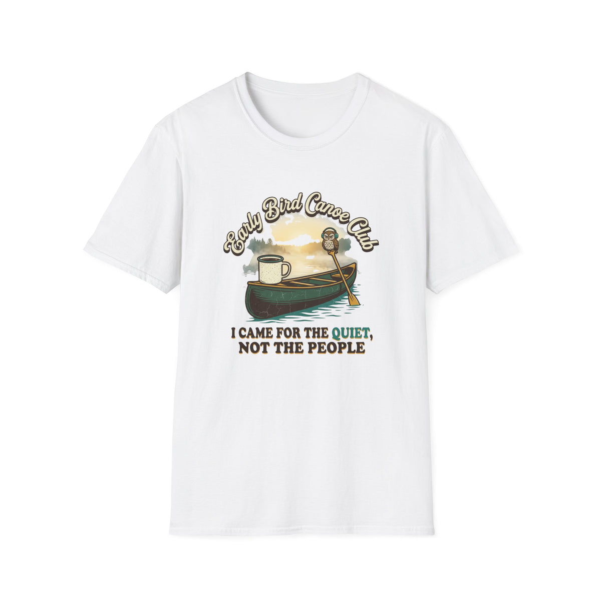 I Came For The Quiet, Not The People T-Shirt