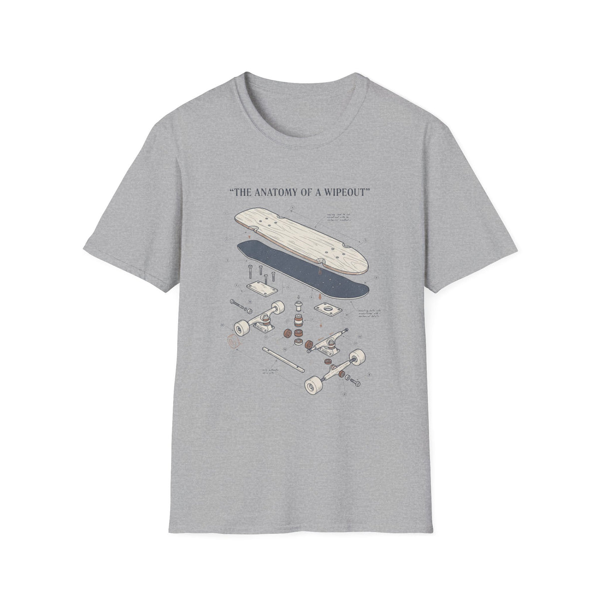 THE ANATOMY OF A WIPEOUT T-Shirt