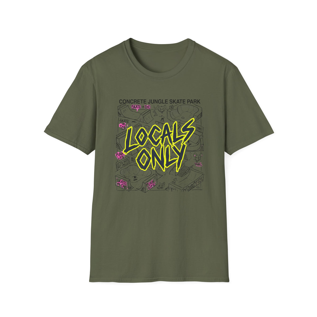 Concrete Jungle Skate Park T-Shirt