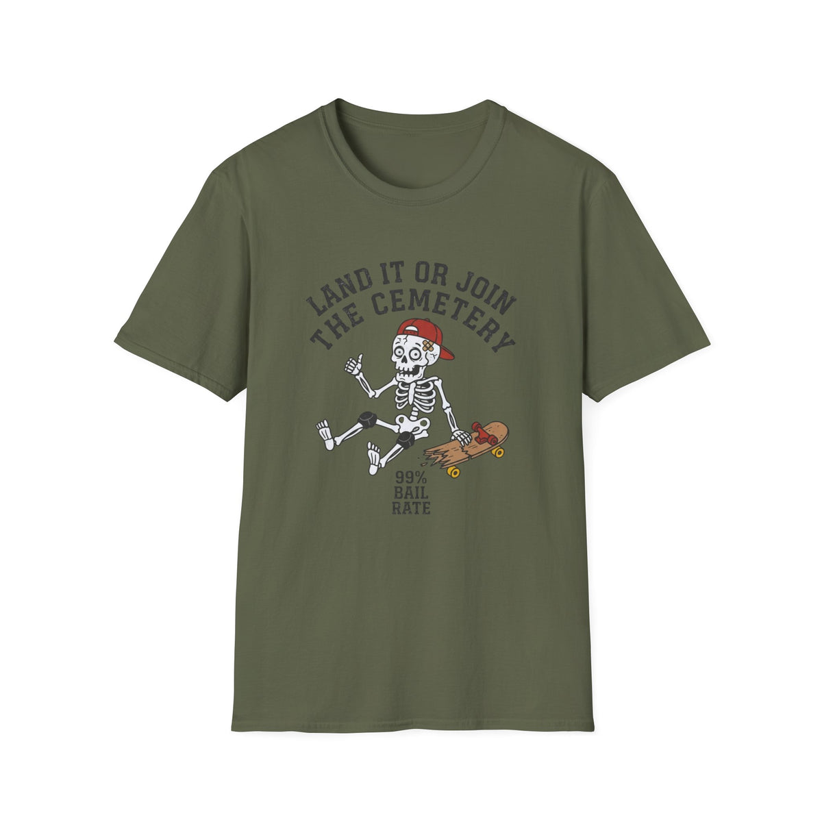 Land It Or Join The Cemetery T-Shirt