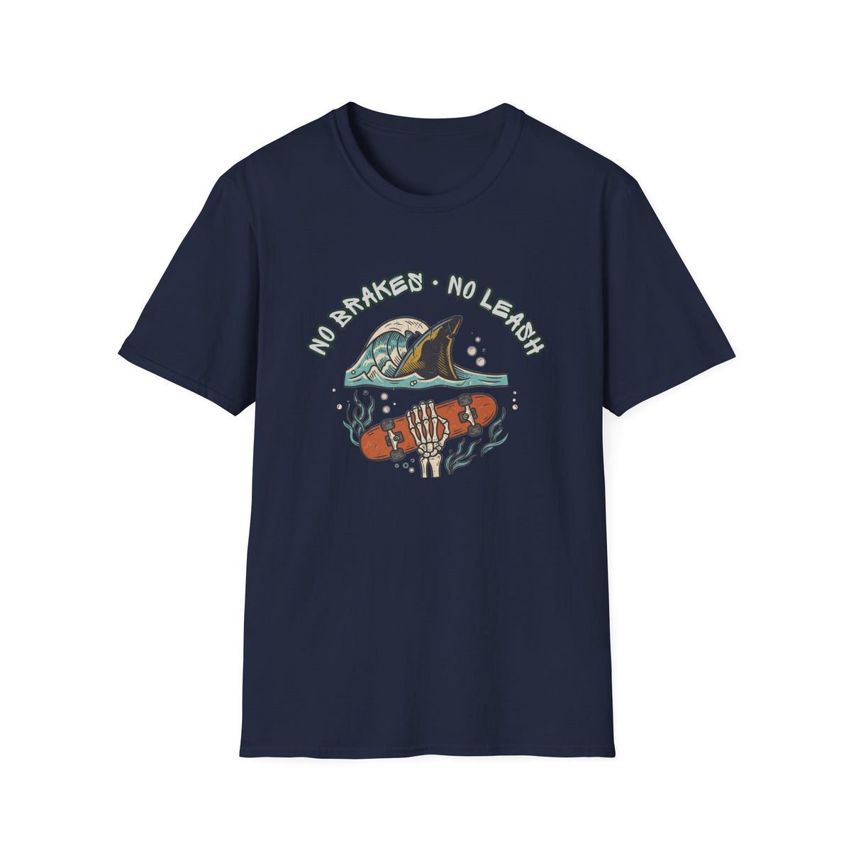 No Brakes, No Leash T-Shirt