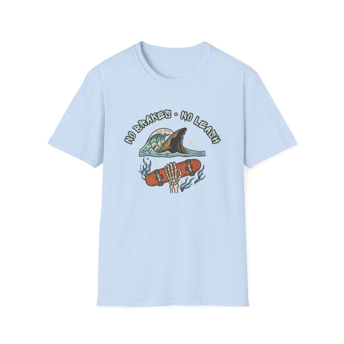 No Brakes, No Leash T-Shirt