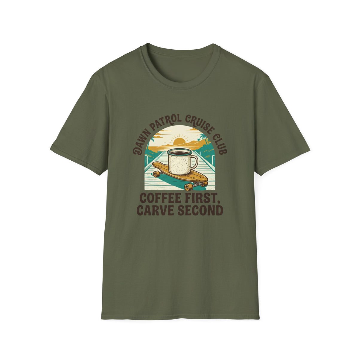 Coffee First, Carve Second T-Shirt