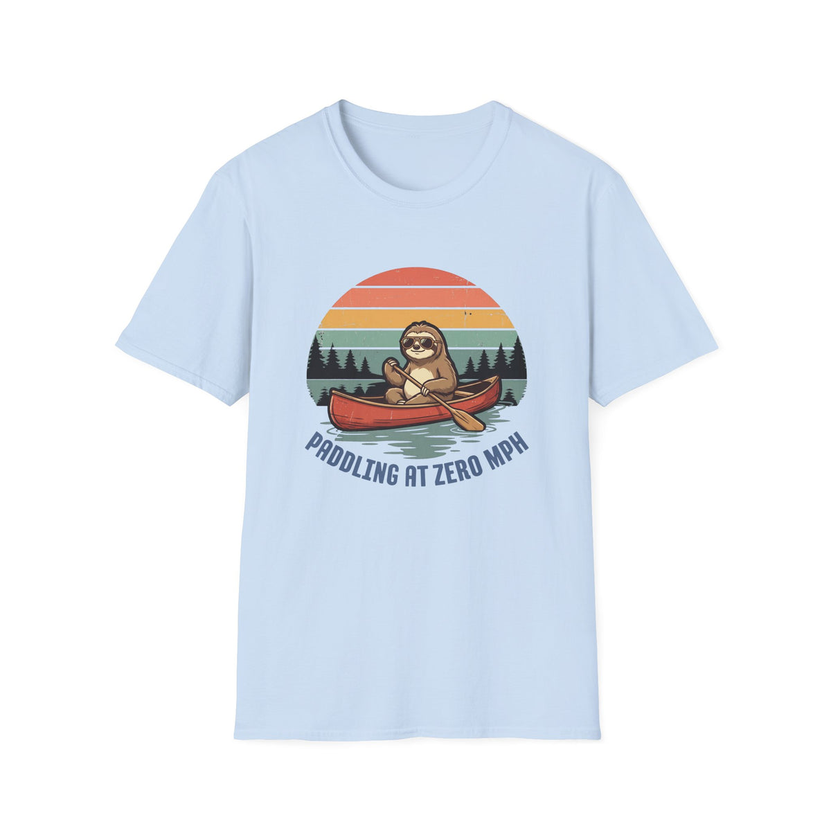 Paddling At Zero MPH T-Shirt