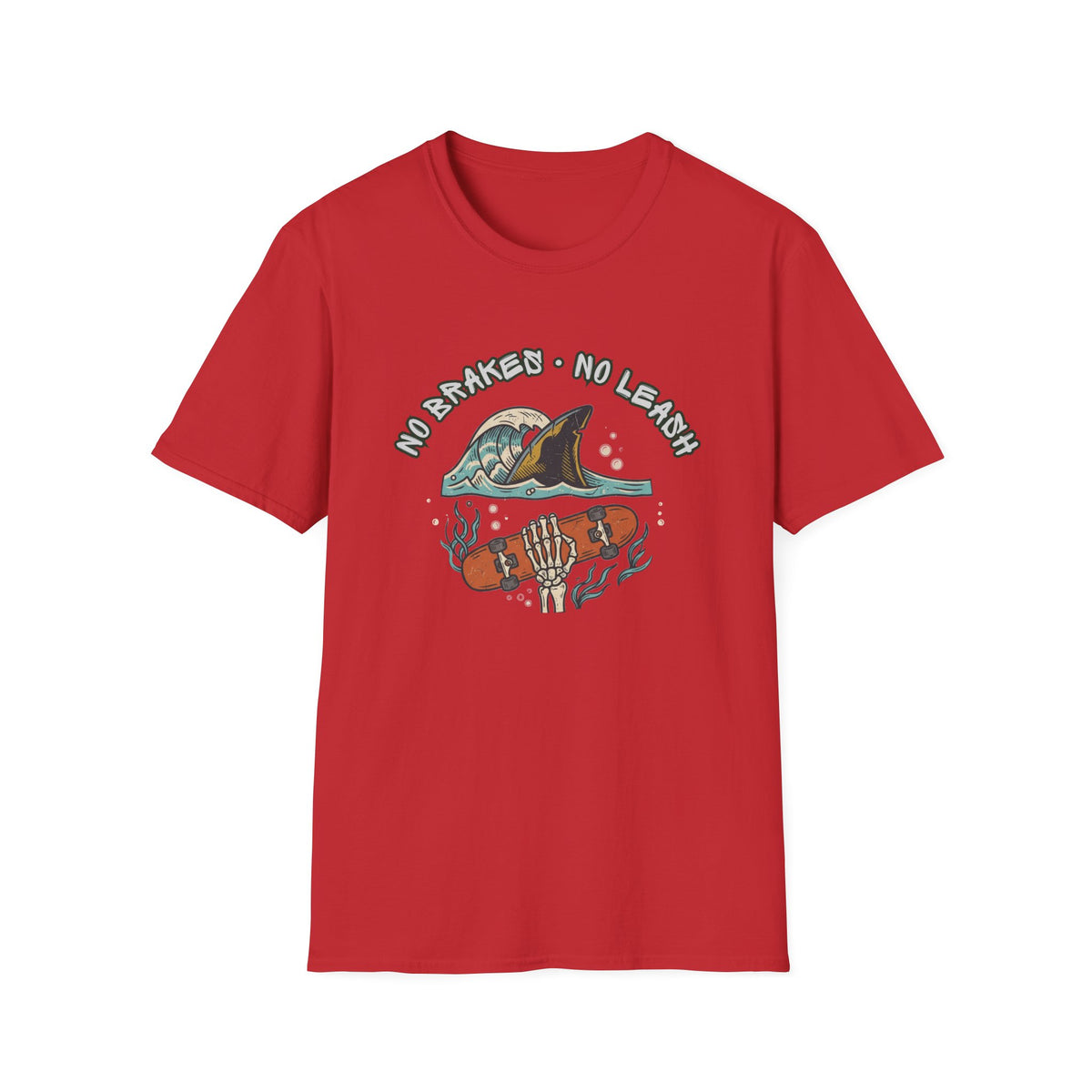 No Brakes, No Leash T-Shirt