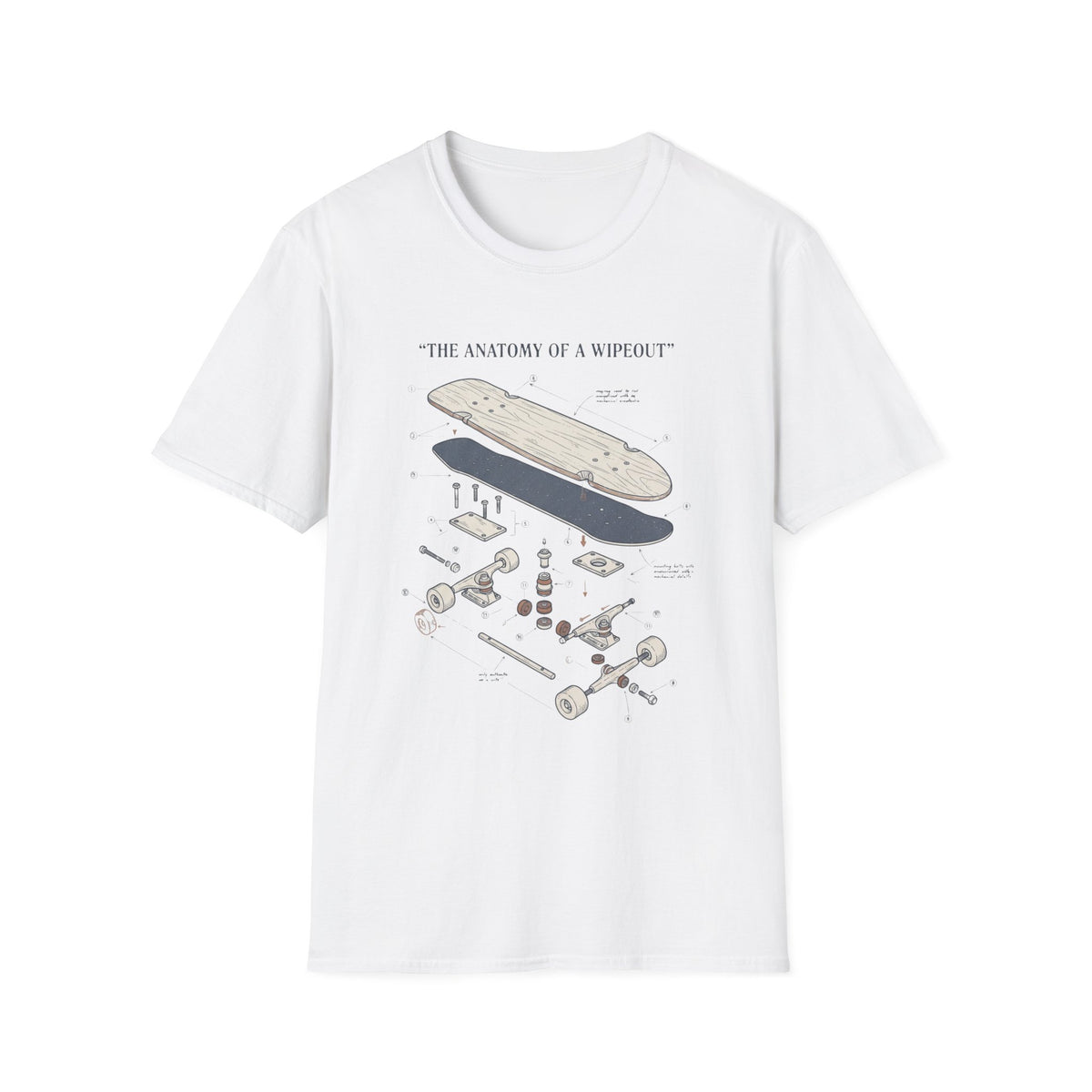 THE ANATOMY OF A WIPEOUT T-Shirt
