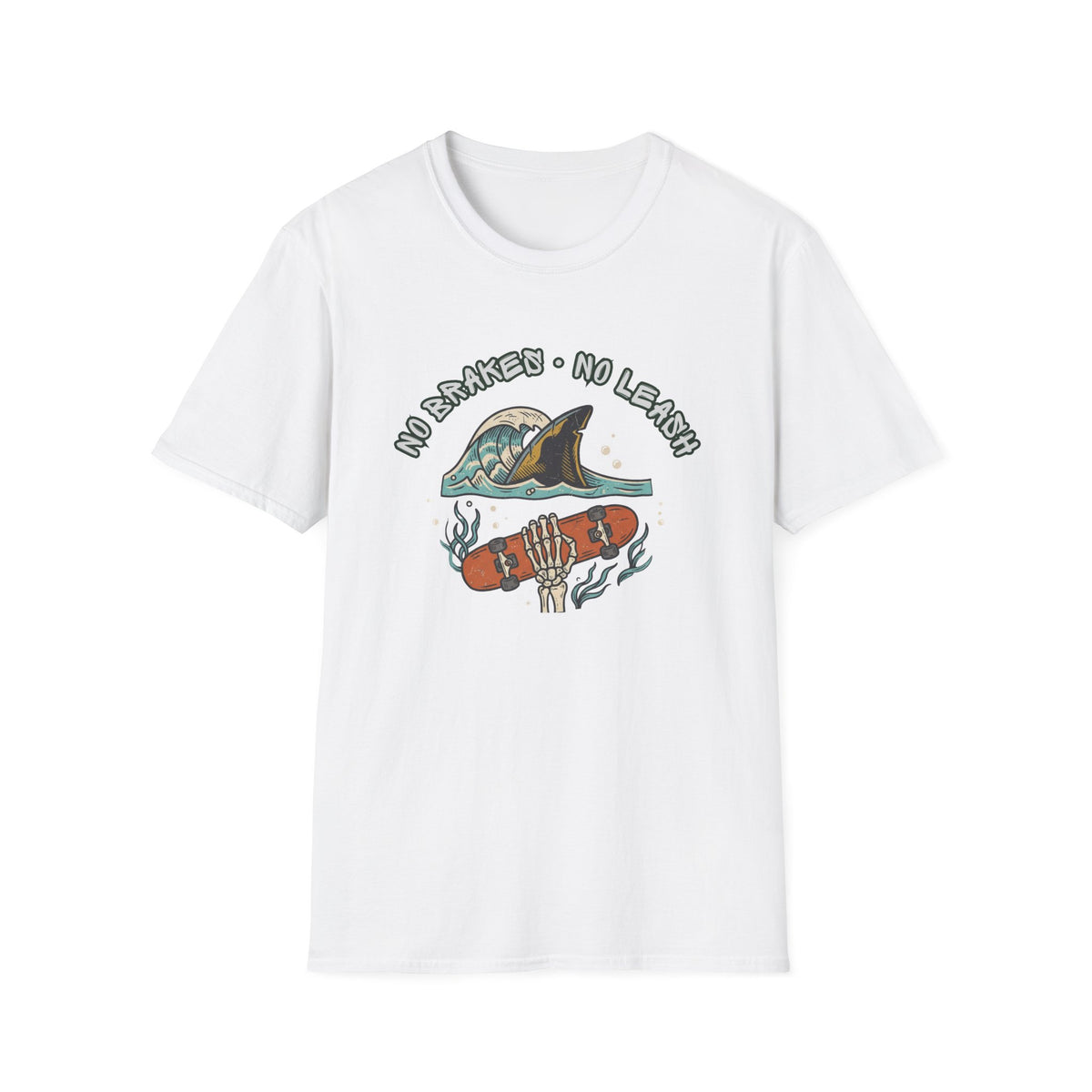 No Brakes, No Leash T-Shirt