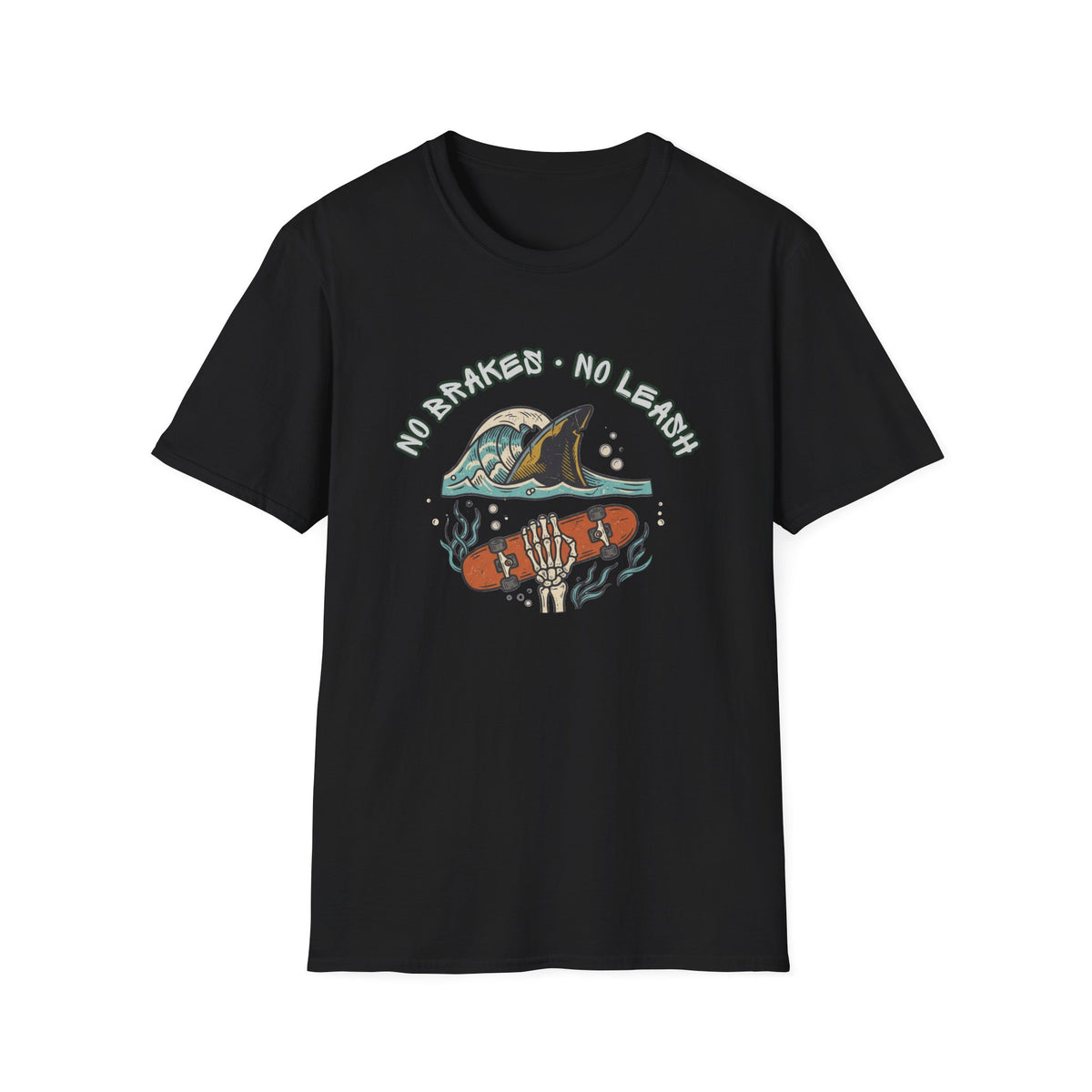 No Brakes, No Leash T-Shirt