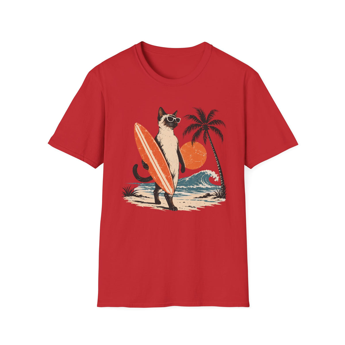 Cat & Surf T-Shirt